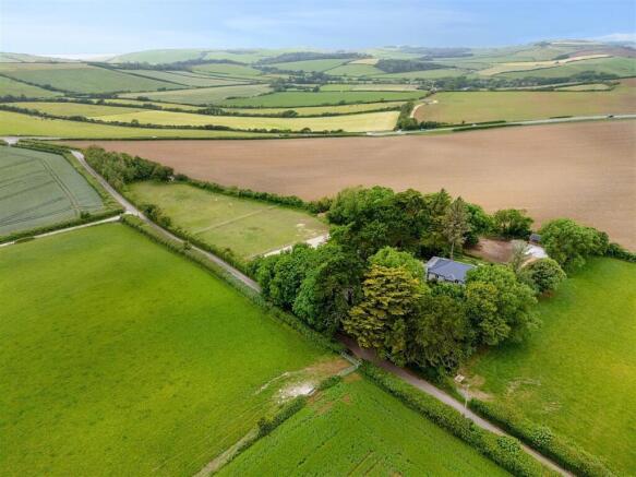 Arial photo of site