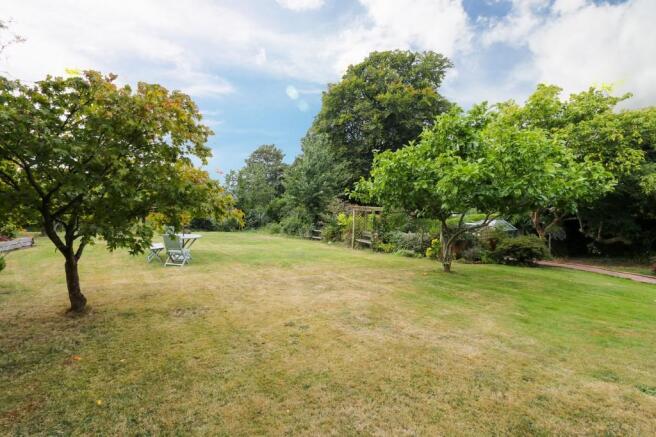 Rear garden