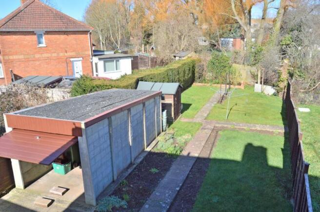 Rear garden (aerial view)