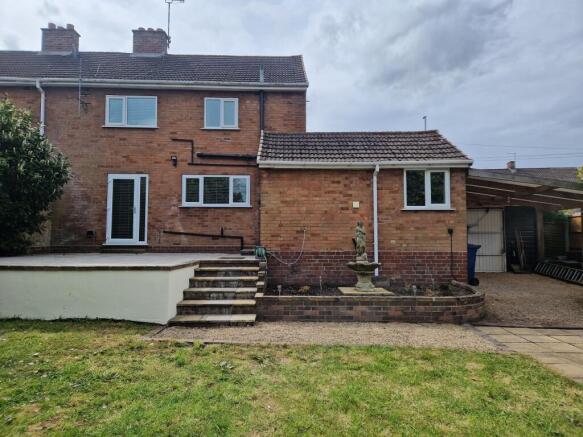 Rear of Property