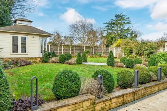 Landscaped rear garden