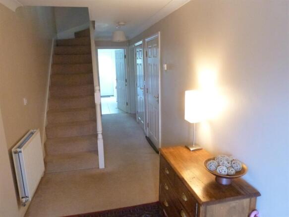 Entrance hallway and staircase