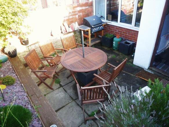 Rear Patio (Before