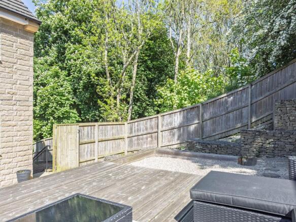 Rear garden