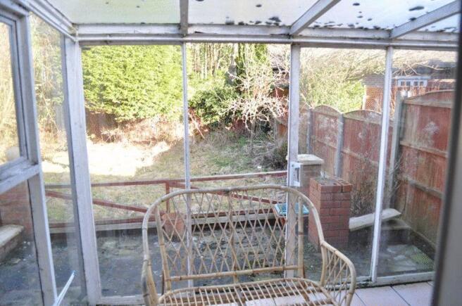 Rear porch