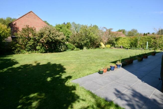 Rear garden