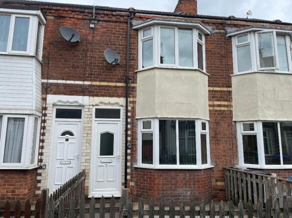 2-bed terraced on Ashdene Villas, Brecon St, Hull, HU8 8TP, £85,000