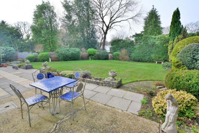 Rear garden