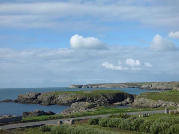 View westwards from