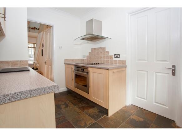 Fitted kitchen view