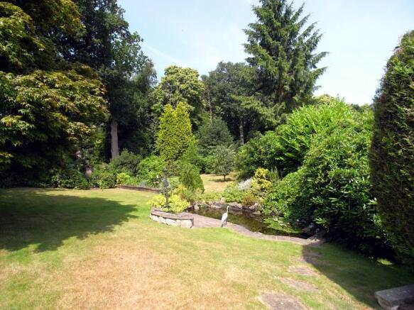 rear garden view