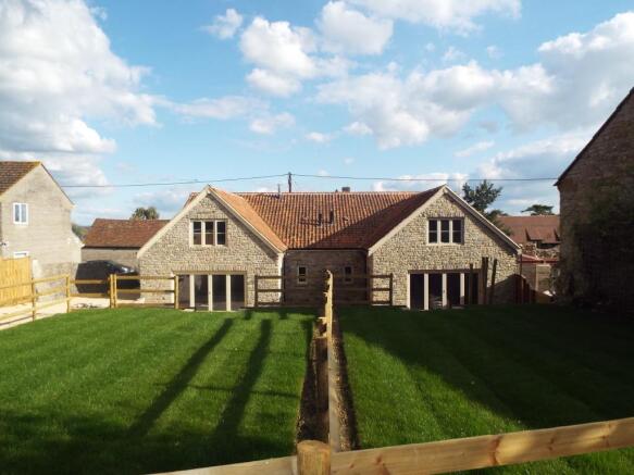 Rear of cottages