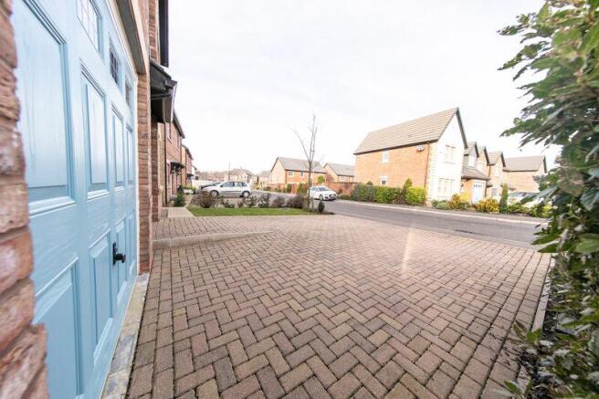 Double driveway