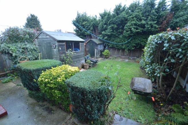 Rear garden