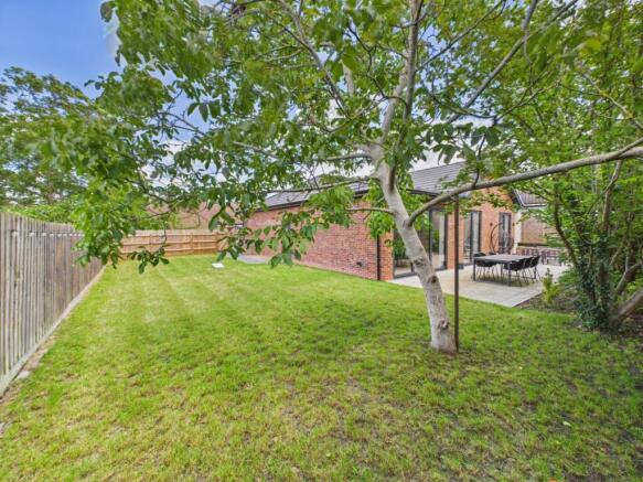 Rear garden