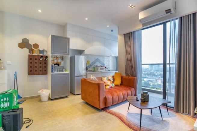 14th Floor 2 Bedroom Condo For Sale - Time Sqaure 2 -Toul Kork, Phnom Penh