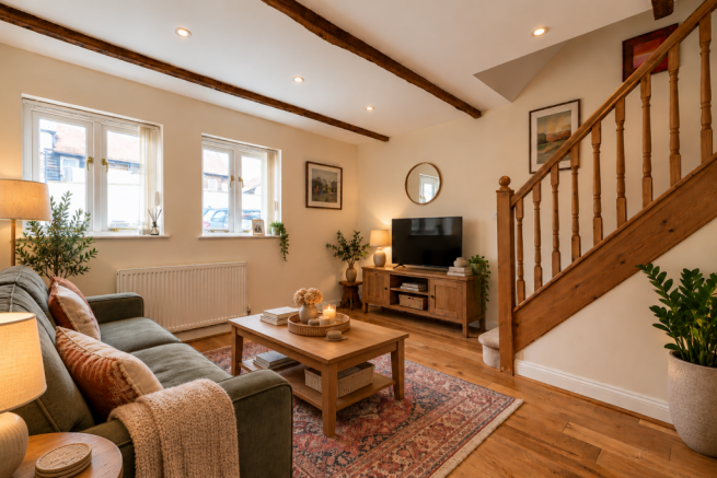 AI-Enhanced Image for Illustrative Purposes Only- Living Room