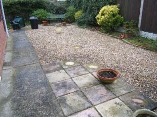 Rear Garden & Patio