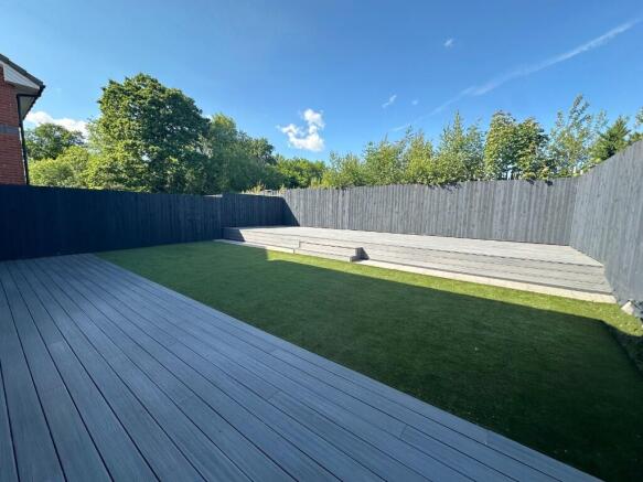 Rear garden