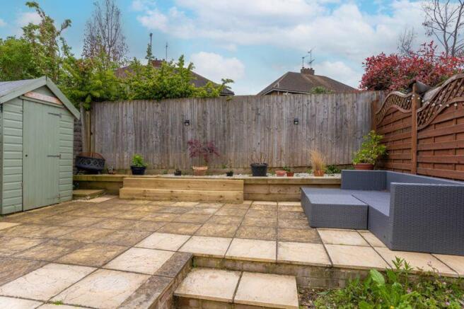 Rear garden