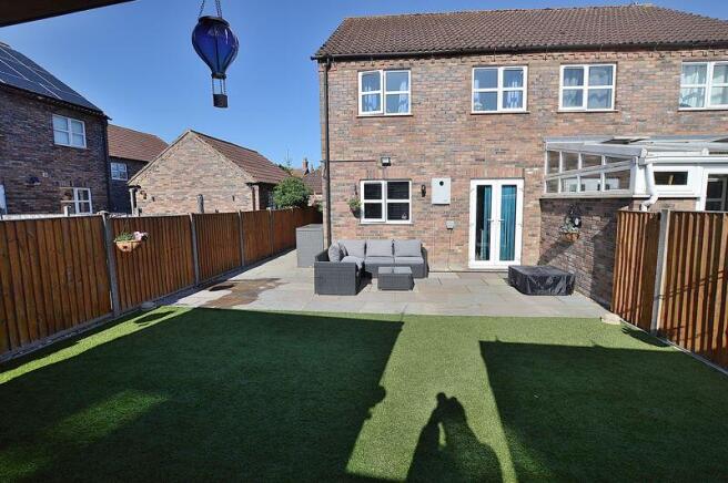 Rear of Property