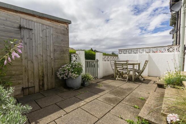 Rear patio