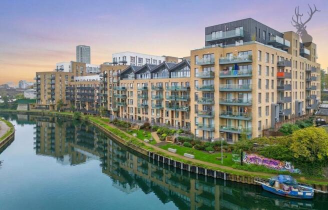 3-bed flat on Bow River Village, Bow, E3, £540,000