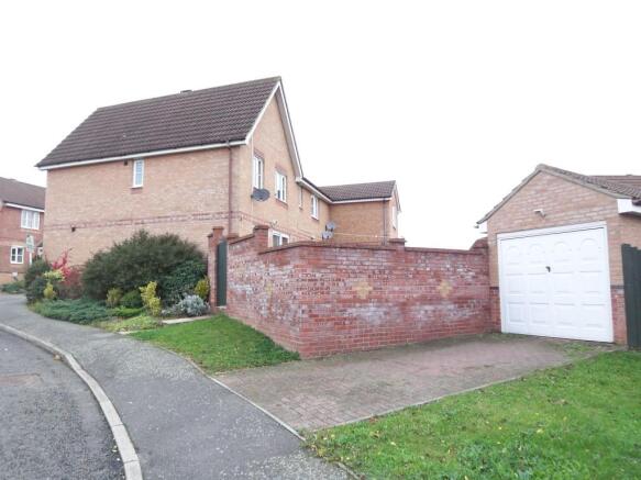 Garage and driveway