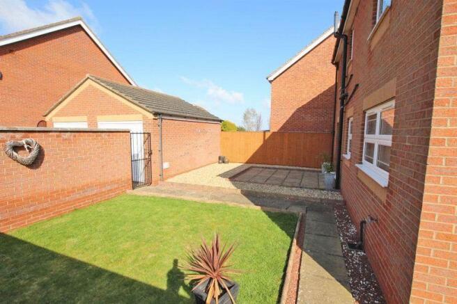Rear garden