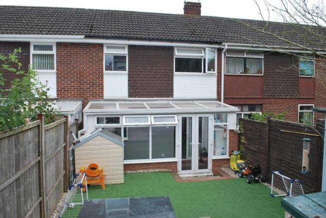 Rear of Property