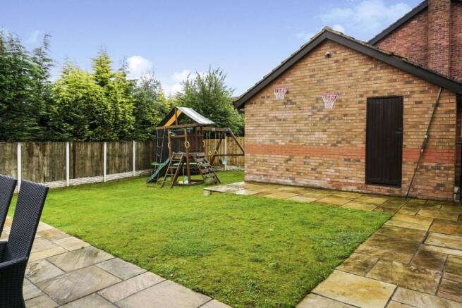 Rear garden