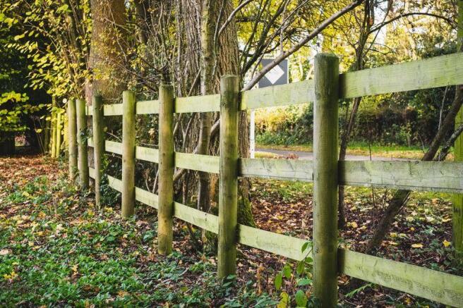 Fence along fr...
