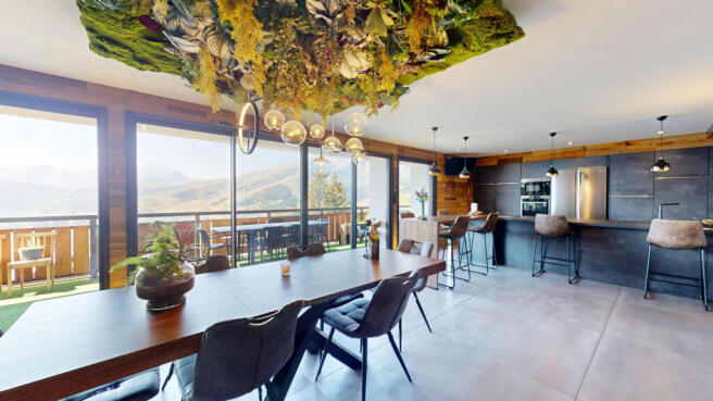The chalet for sale