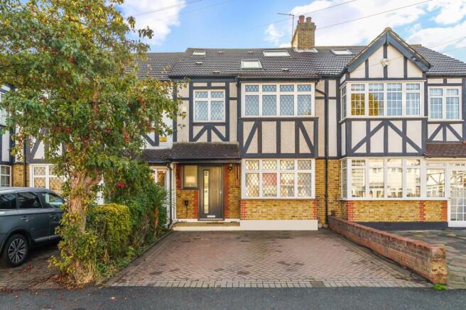 4-bed terraced on Chatsworth Road, Cheam, SM3, £675,000