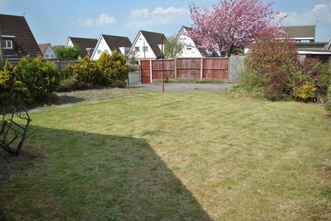 Rear garden