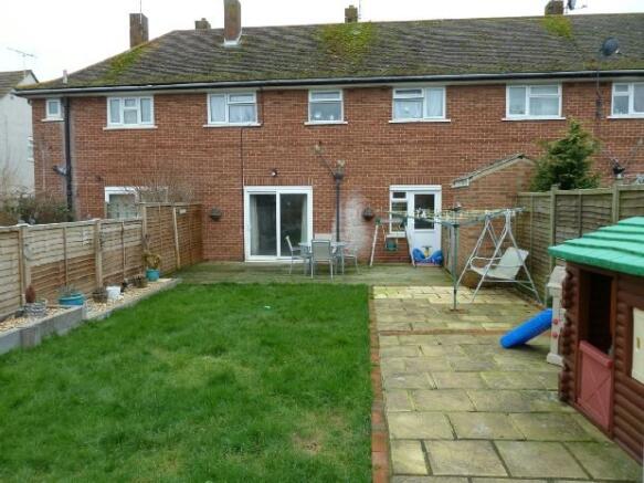 Rear of Property