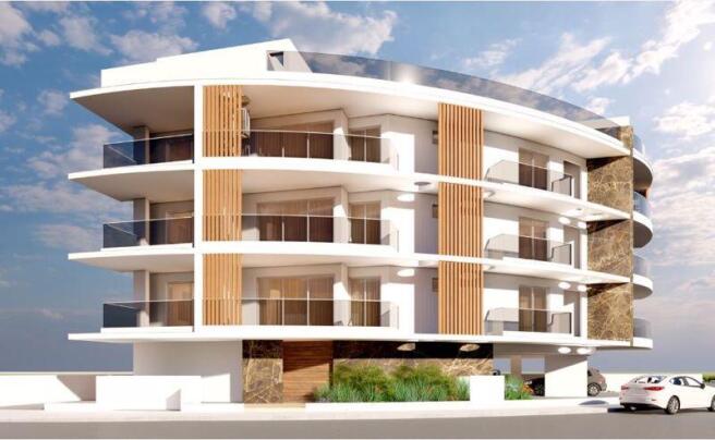 Front of Apartments