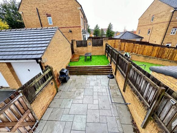 Rear garden
