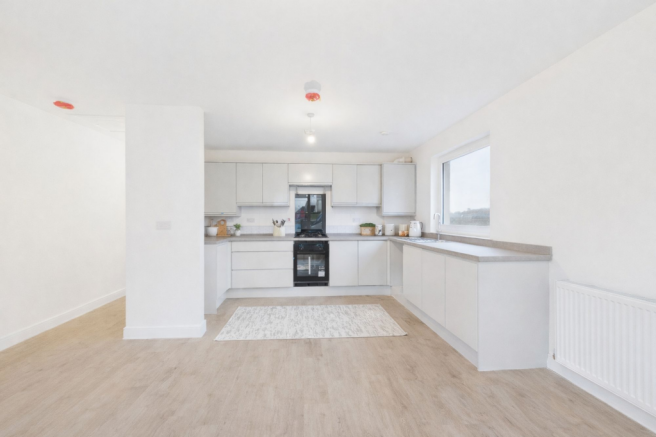Kitchen Virtually Staged