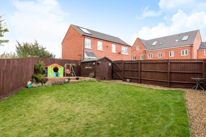 Rear garden