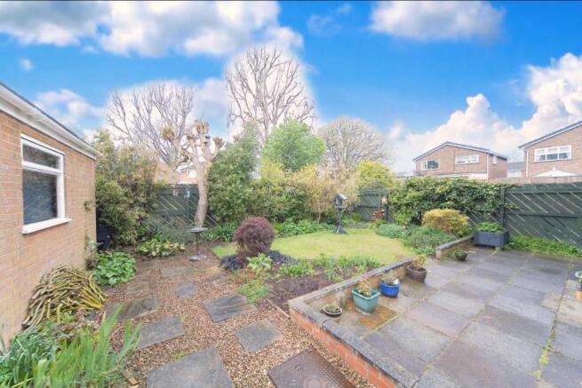 Rear garden