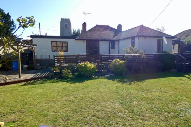 Rear Garden and Church