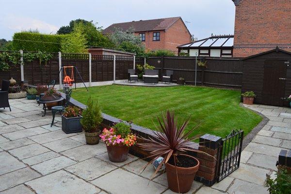 rear garden