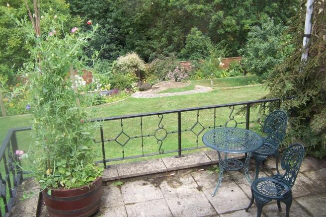 Rear garden