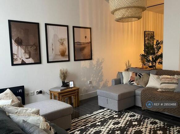 Living Room With Two Sofa Beds