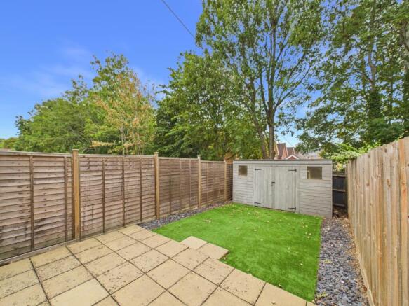 Rear garden