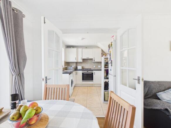 Dining into Kitchen