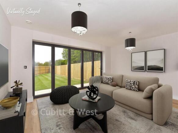 Living Area Staged