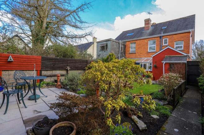 Rear of Property