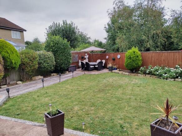 Rear garden